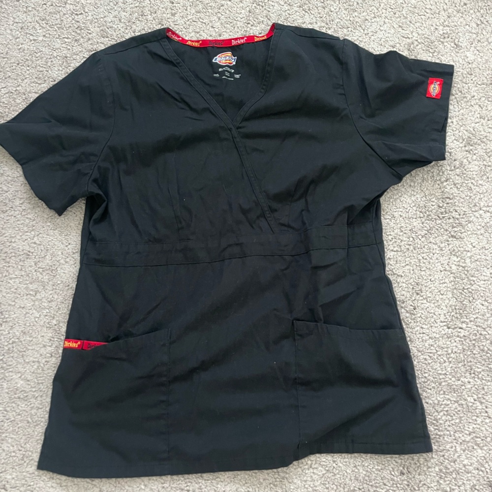 Dickies Black Scrubs Set Size Small